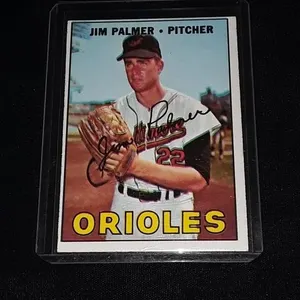 1967 Topps Jim Palmer Orioles