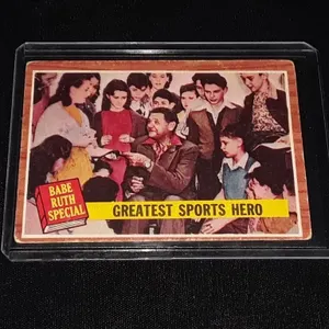 1962 Topps Babe Ruth Greatest Sports Hero