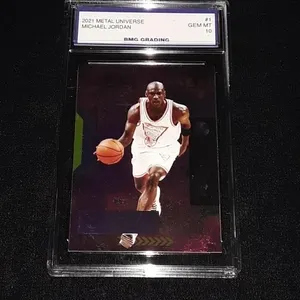 Michael Jordan 2021 Metal Universe #1 GEM MT 10