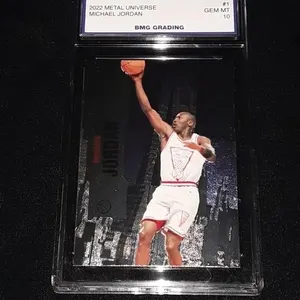 Michael Jordan 2022 Metal Universe #1 GEM MT 10