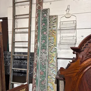 ANTIQUE HAND CARVED WOOD PANELS, QTY (3)