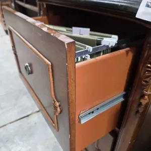 GRANITE TOP FILE CABINET
