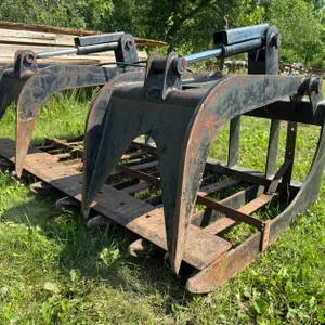 Hydraulic Grapple Skidloader Attachment