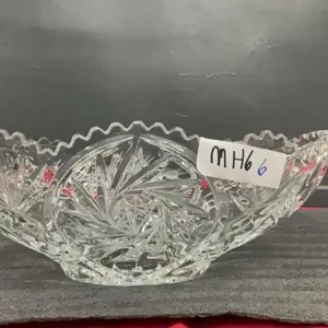 PINWHEEL CRYSTAL BOWL