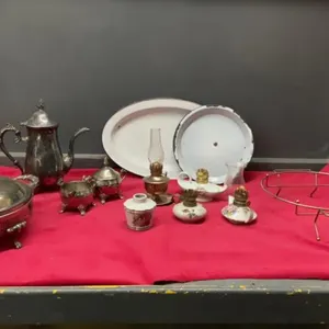 VARITEY OF METALWEAR, MINI OIL LAMPS