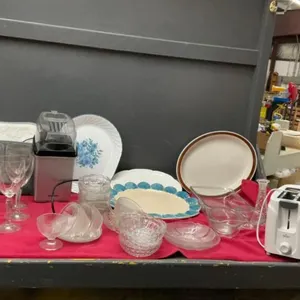 (2) BOXES OF HOUSEHOLD