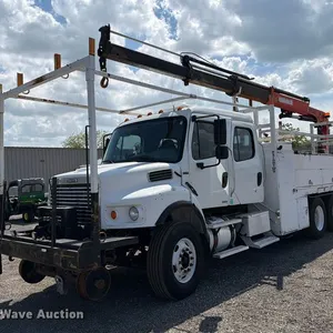 2007 Freightliner Business Class M2 Crew Cab crane truck