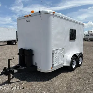 1994 Featherlite  Pelsue 12' FOST fiber optic splicing trailer