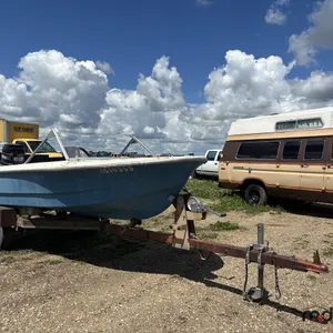 Boat & Trailer w/ Mercury 50HP Motor (Non-Runner)
 UNRESERVED