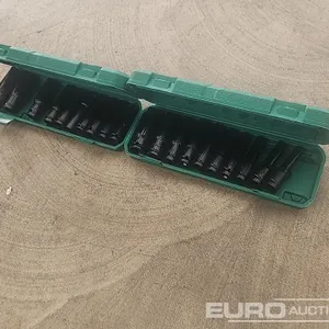 Unused 10pc 1/" Impact Deep Socket Set (2 of) 