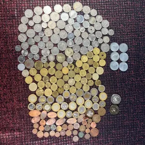 Various Coins and Tokens in Different Alloys, Canadian, American