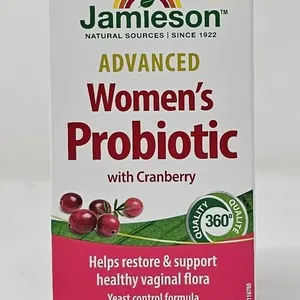 JAMIESON ADVANCED WOMEN'S PROBIOTIC WITH CRANBERRY -N, E: 9/2026
