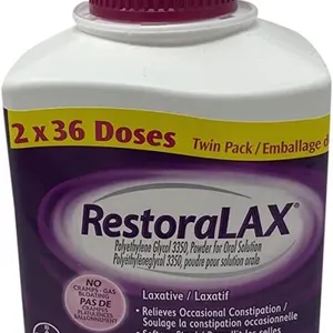 RESTORALAX LAXATIVE 36 DOSES -N, E: 2027