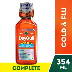 VICKS DAYQUIL COMPLETE COLD AND FLU SYMPTOM AND CONGESTION RELIEF -N, E: 10/2028