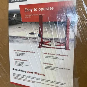 TPL INDUSTRIAL 10,000 LB CAPACITY 2-POST 4 POINT VEHICLE LIFT *COLOR RED*