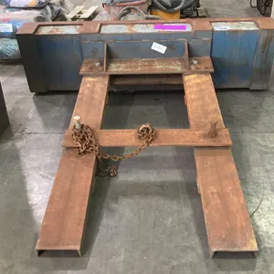 METAL HEAVY DUTY PUSH PLOW FORKLIFT ATTACHMENT