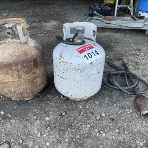 Tiger Torch with Two Propane Tanks