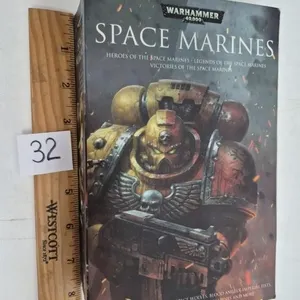 Warhammer Softcover Book Space Marines