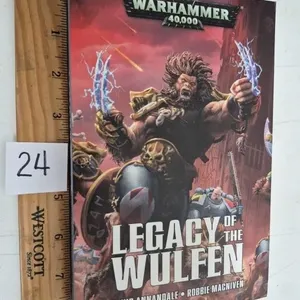 Warhammer Softcover Book Legacy of the Wulfen