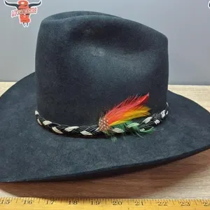 Biltmore Silver Buckle Cowboy Hat. Size 7.5.