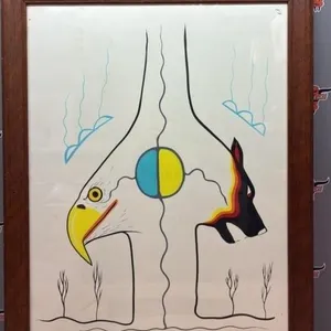 Framed Original Painting by Stanley Dubois -