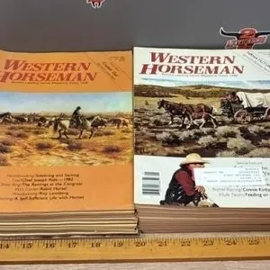 The Western Horseman. 48 Issues - 1982, 1983,