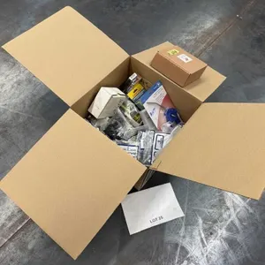 assortment of air chucks, self adhesive tape,