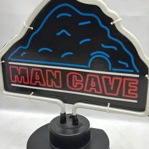 Neon 12 inch Man Cave Sign Working