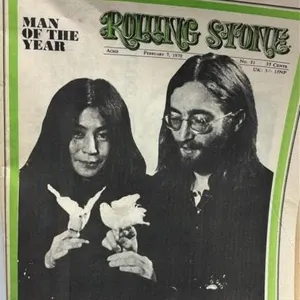 1970 Rolling Stone Magazine John Lennon Yoko Ono