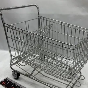 Small Steel Shopping cart Display