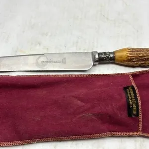 Antique Antler Handle Large size knife