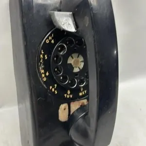 Vintage Northern Electric Rotary wall telephone