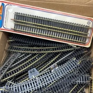 Vintage HO scale train track lot