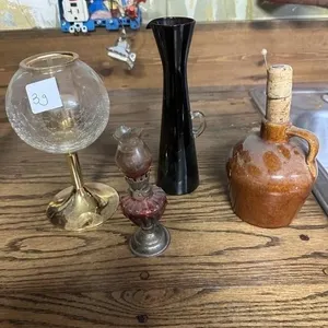 Candle holder jug small oil lamp vase