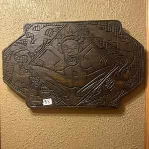Wooden wall decor 14inHx23inL