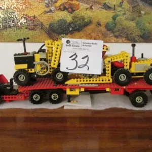 Lego Tractor and Picture