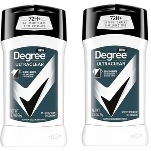 Degree Men Ultra Clear Deodorant 2.7oz 2 Pack