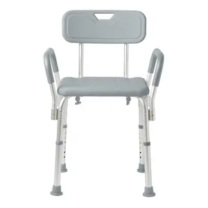 Medline Shower Chair with Backrest 350lb Capacity