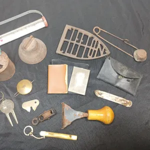 Vintage Primitive Advertising, Farm & Household Miscellaneous Lot