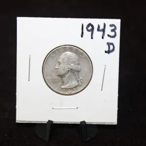 1943-D U.S. Washington Silver Quarter