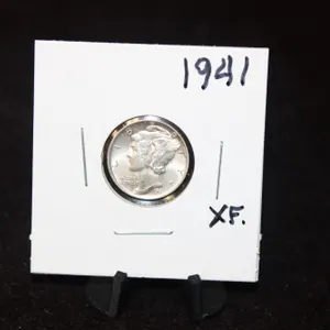 1941 U.S. Mercury Silver Dime