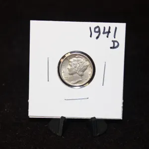 1941-D U.S. Mercury Silver Dime