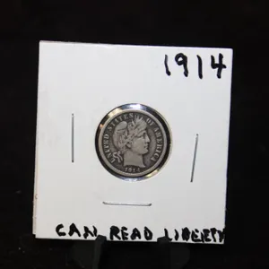 1914 U.S. Barber Silver Dime