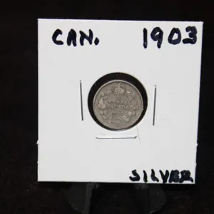 1903 Canada Silver Five Cents