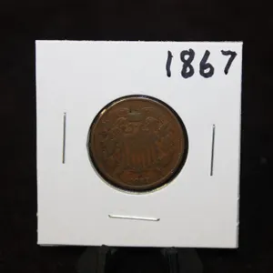 1867 U.S. Sheild Two Cent