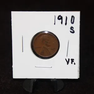 1910-S U.S. Lincoln Wheat Cent
