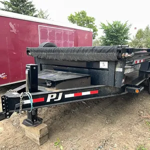 2022 PJ 16' tandem axle dump trailer