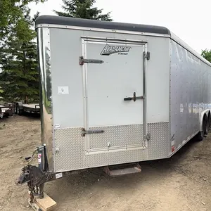 Avenger Avalanche 25' V-Nose tandem axle enclosed trailer