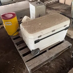 Outers hickory smoker w/ hand sprayer & coolers