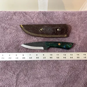 Damascus steel knife